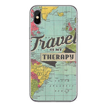 Load image into Gallery viewer, World Map Travel Just Go Soft Clear Phone Case Cover Coque Fundas For iPhone  XS MAX 5 6 6Plus 7 7Plus 8 8Plus X Fundas Cover - thisusefultips