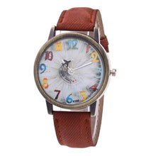 Load image into Gallery viewer, New Fashion Quartz Watch Men Unisex Map Airplane Travel Around The World Women Leather Dress Wrist Watches Relogio Feminino 328 - thisusefultips