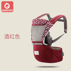 AIEBAO Ergonomic Baby Carrier Infant Kid Baby Hipseat Sling Front Facing Kangaroo Baby Wrap Carrier for Baby Travel 0-18 Months - thisusefultips