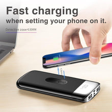 Load image into Gallery viewer, Wireless Charging 30000mah Power Bank External Battery Charger Pack Powerbank Portable QI Fast Charging for iPhone XS Max Xiaomi - thisusefultips