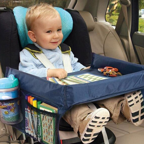 Baby Car Seat Tray Stroller Kids Toy Food Water Holder Desk Children Portable Table For Car New Child Table Storage Travel Play - thisusefultips