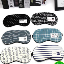Load image into Gallery viewer, Sleep Mask fast Sleeping Comfort Eye Mask Eyeshade Cover Shade Patch Women Men Soft Portable Blindfold Travel Eye Shade Cover - thisusefultips