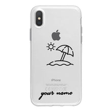 Load image into Gallery viewer, World Map Travel Plans Clear Soft Phone Case For iPhone For iPhone X XS Max 7 8 6 Plus XR Cases DIY Custom Name Line Phone Cover - thisusefultips