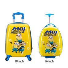 Load image into Gallery viewer, Kids Suitcase Children Travel Trolley Suitcase wheeled suitcase for kids Rolling luggage suitcase Child Travel Luggage bags case - thisusefultips