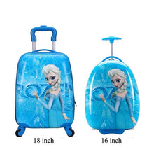 Load image into Gallery viewer, Kids Suitcase Children Travel Trolley Suitcase wheeled suitcase for kids Rolling luggage suitcase Child Travel Luggage bags case - thisusefultips