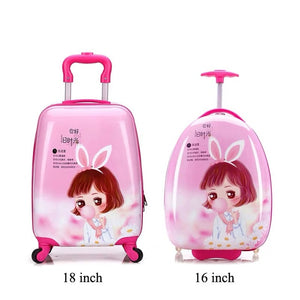 Kids Suitcase Children Travel Trolley Suitcase wheeled suitcase for kids Rolling luggage suitcase Child Travel Luggage bags case - thisusefultips