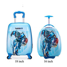 Load image into Gallery viewer, Kids Suitcase Children Travel Trolley Suitcase wheeled suitcase for kids Rolling luggage suitcase Child Travel Luggage bags case - thisusefultips