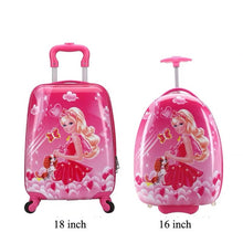 Load image into Gallery viewer, Kids Suitcase Children Travel Trolley Suitcase wheeled suitcase for kids Rolling luggage suitcase Child Travel Luggage bags case - thisusefultips