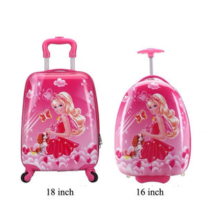 Kids Suitcase Children Travel Trolley Suitcase wheeled suitcase for kids Rolling luggage suitcase Child Travel Luggage bags case - thisusefultips