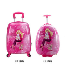 Load image into Gallery viewer, Kids Suitcase Children Travel Trolley Suitcase wheeled suitcase for kids Rolling luggage suitcase Child Travel Luggage bags case - thisusefultips