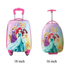 Load image into Gallery viewer, Kids Suitcase Children Travel Trolley Suitcase wheeled suitcase for kids Rolling luggage suitcase Child Travel Luggage bags case - thisusefultips