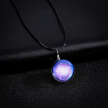 Load image into Gallery viewer, GENBOLI Starry Sky Glass Ball Pendant Necklace Personalized Luminous Women Jewelry Casual For Party Travel - thisusefultips