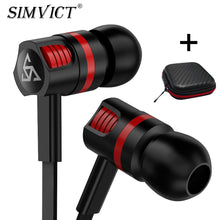 Load image into Gallery viewer, Simvict Professional Earphone Super Bass Headset with Microphone Stereo Earbuds for Mobile Phone Samsung Xiaomi  fone de ouvido - thisusefultips