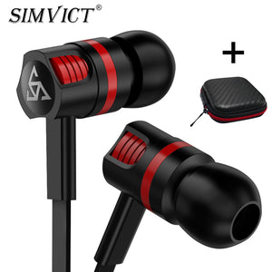 Simvict Professional Earphone Super Bass Headset with Microphone Stereo Earbuds for Mobile Phone Samsung Xiaomi  fone de ouvido - thisusefultips