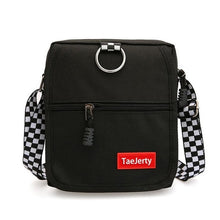Load image into Gallery viewer, Women Canvas Bag Hong Kong Style Harajuku Style Contrast Color Small Bag Korean Style Fashionable Casual Messenger Shoulder Bags - thisusefultips