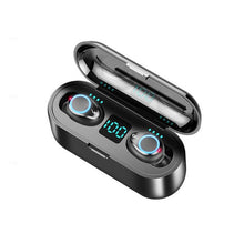 Load image into Gallery viewer, Wireless Earphone Bluetooth V5.0 F9 TWS Wireless Bluetooth Headphone LED Display With 2000mAh Power Bank Headset With Microphone - thisusefultips