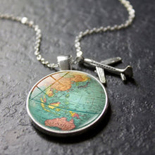 Load image into Gallery viewer, Hot Sale Time Gem Necklace Sliver Alloy Plane Glass Pendant Necklace Classic Handmade Jewelry for Men Women Friend Travel Gifts - thisusefultips