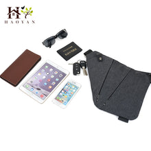 Load image into Gallery viewer, HAOYAN Personal One-Shoulder Anti-Theft Bag Brand Men'S Travel Business Bag Holster Security Bag Digital Storage Breast Pocket - thisusefultips