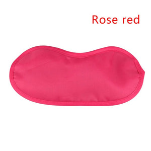 1 PC 9 Colors Sleep Rest Sleeping Aid Eye Mask Eye Shade Cover Comfort Health Blindfold Shield Travel Eye Care Beauty Tool - thisusefultips