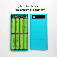 Load image into Gallery viewer, Free Welding Digital Mobile Power Bank DIY Kits 8*18650 Battery Box Case + 5V 1A 2A Charging Circuit Board Charger Module - thisusefultips