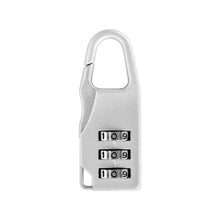 Load image into Gallery viewer, 3 Mini Dial Digit Number Code Password Combination Padlock Security Travel Safe Lock for Padlock Luggage Lock of Gym - thisusefultips