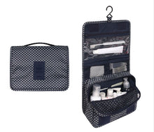 Load image into Gallery viewer, Waterproof Portable Polyester Travel Cosmetic Bag Neceser Hanging Wash Bag Neutral  Make Up Bag Organizer Bathroom Wash Bag - thisusefultips