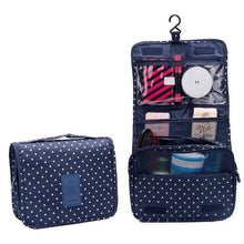 Load image into Gallery viewer, Waterproof Portable Polyester Travel Cosmetic Bag Neceser Hanging Wash Bag Neutral  Make Up Bag Organizer Bathroom Wash Bag - thisusefultips