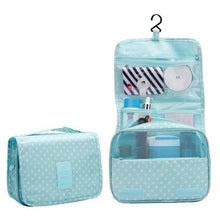Load image into Gallery viewer, Waterproof Portable Polyester Travel Cosmetic Bag Neceser Hanging Wash Bag Neutral  Make Up Bag Organizer Bathroom Wash Bag - thisusefultips