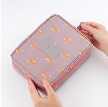 Load image into Gallery viewer, Waterproof Portable Polyester Travel Cosmetic Bag Neceser Hanging Wash Bag Neutral  Make Up Bag Organizer Bathroom Wash Bag - thisusefultips