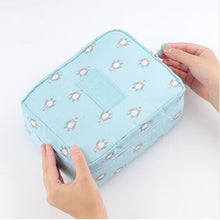 Load image into Gallery viewer, Waterproof Portable Polyester Travel Cosmetic Bag Neceser Hanging Wash Bag Neutral  Make Up Bag Organizer Bathroom Wash Bag - thisusefultips