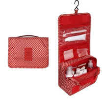 Load image into Gallery viewer, Waterproof Portable Polyester Travel Cosmetic Bag Neceser Hanging Wash Bag Neutral  Make Up Bag Organizer Bathroom Wash Bag - thisusefultips