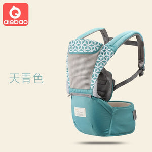 AIEBAO Ergonomic Baby Carrier Infant Kid Baby Hipseat Sling Front Facing Kangaroo Baby Wrap Carrier for Baby Travel 0-18 Months - thisusefultips