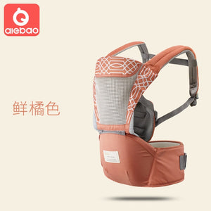 AIEBAO Ergonomic Baby Carrier Infant Kid Baby Hipseat Sling Front Facing Kangaroo Baby Wrap Carrier for Baby Travel 0-18 Months - thisusefultips